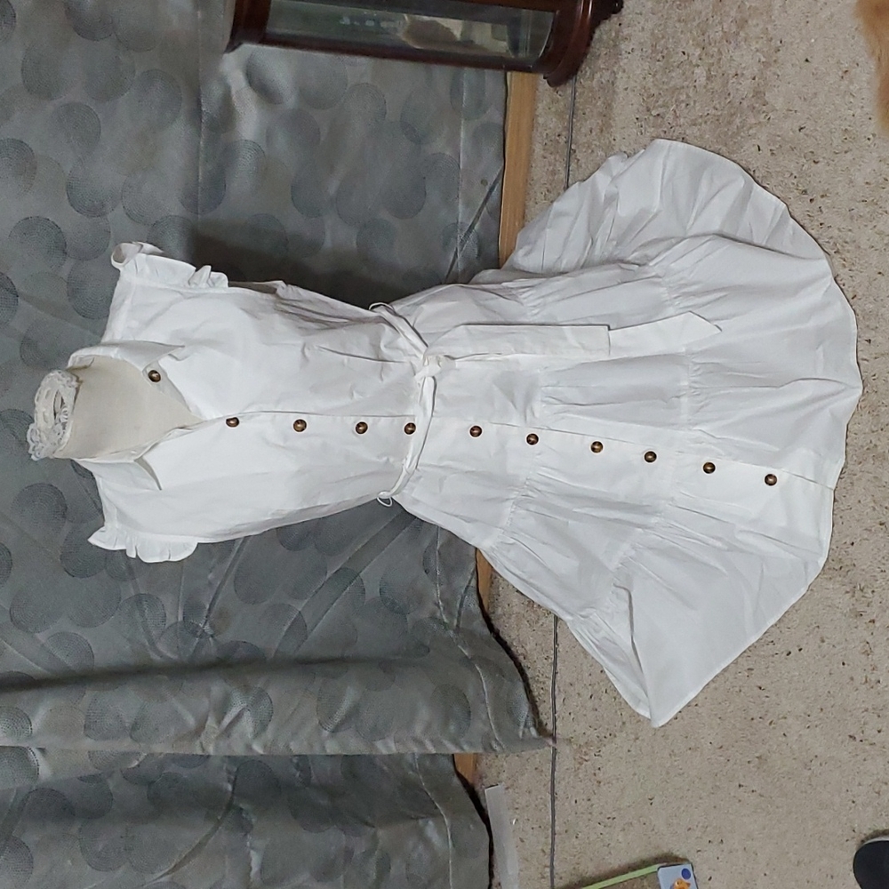 White dress
